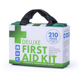 First Aid Kits: 210 Piece Deluxe Emergency First Aid Kit ARTG Registered Australia