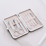 Protective Equipment: Remology Stainless Steel 10pc Manicure Set Silver