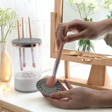 Makeup Brushes: MAKEUP BRUSH CLEANING AND DRYING ALL-IN-ONE MACHINE