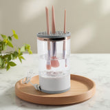 Makeup Brushes: MAKEUP BRUSH CLEANING AND DRYING ALL-IN-ONE MACHINE