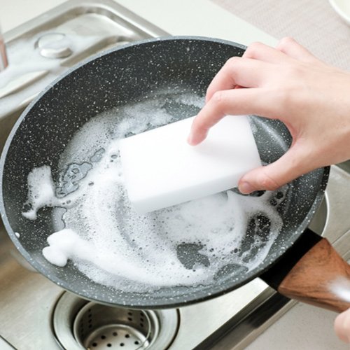 Audio Accessories: 6 Pcs Magic Cleaning Sponge Multifunction Stain Eraser Foam Cleaner Pads