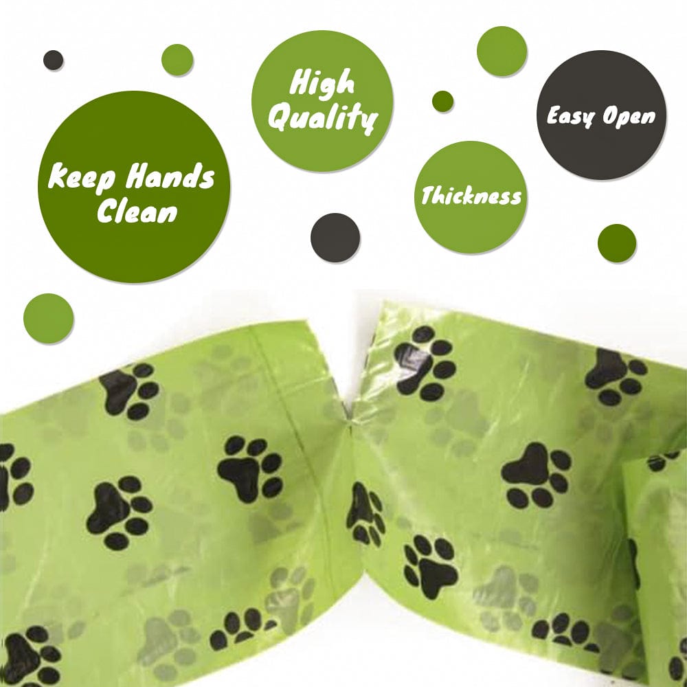 Pet Cleaning Supplies: LIVINGTODAY 60 Biodegradable Unscented Pet Dog Poop Waste Bags