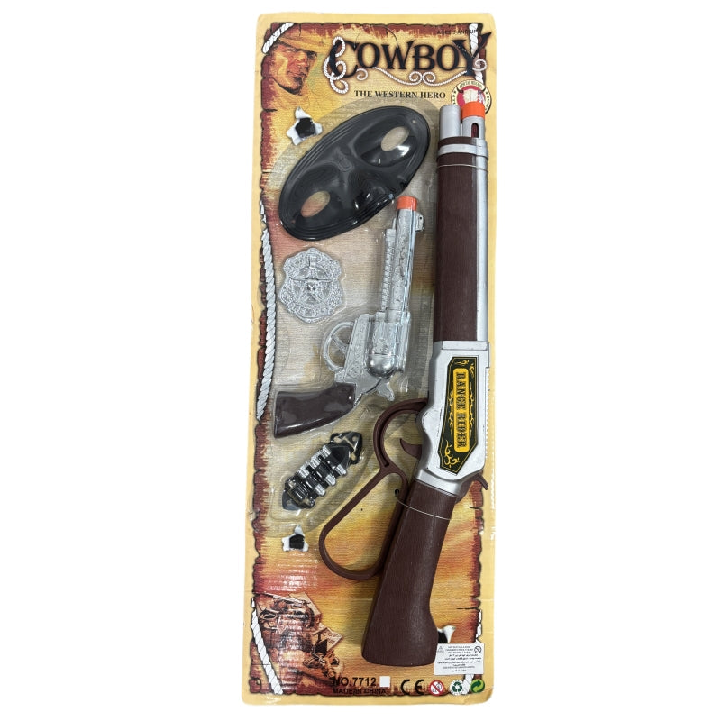 Outdoor Play Equipment: Western cowboy toy gun play set