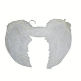 3D Wall Art: Large feather angel wings assorted colours - Blue