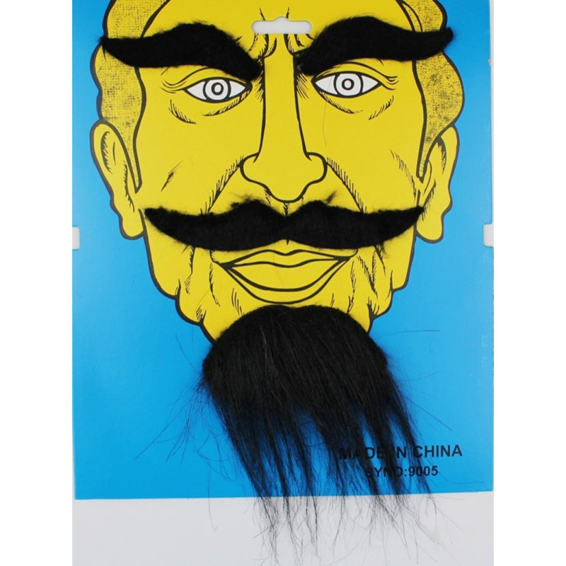 Shaving & Grooming: Party Mustache, eyebrows and beard