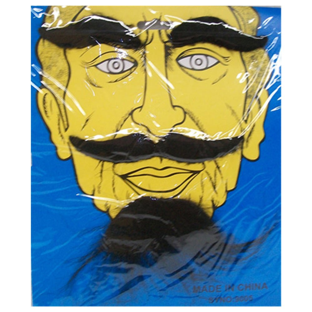 Shaving & Grooming: Party Mustache, eyebrows and beard