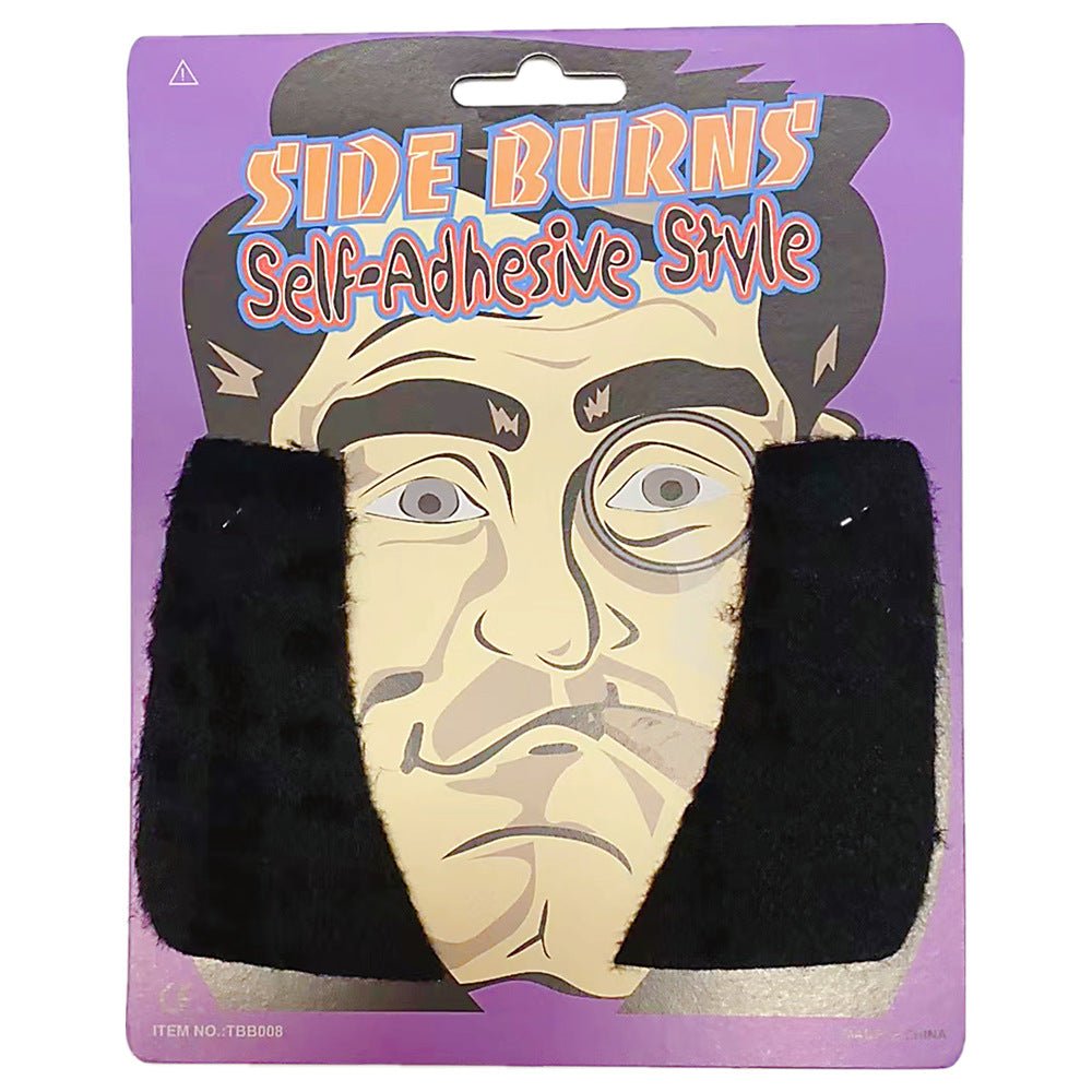 Shaving & Grooming: Self-adhesive sideburns MUSTACHE