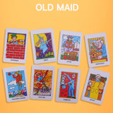 Card Games: Crazy Eight Hearts Old Maid Fish Educational children card games - Hearts