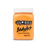Mannequins: Global Colours BodyArt  Face and body paint in Jar 200ml Performance quality - Deep Green