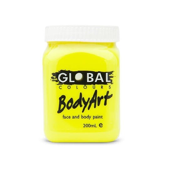 Mannequins: Global Colours BodyArt  Face and body paint in Jar 200ml Performance quality - Deep Green