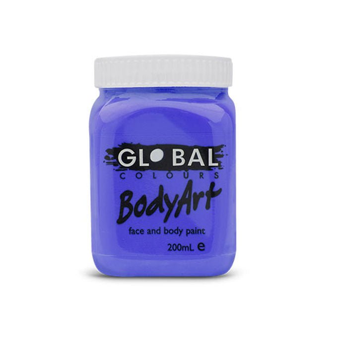 Mannequins: Global Colours BodyArt  Face and body paint in Jar 200ml Performance quality - Deep Green