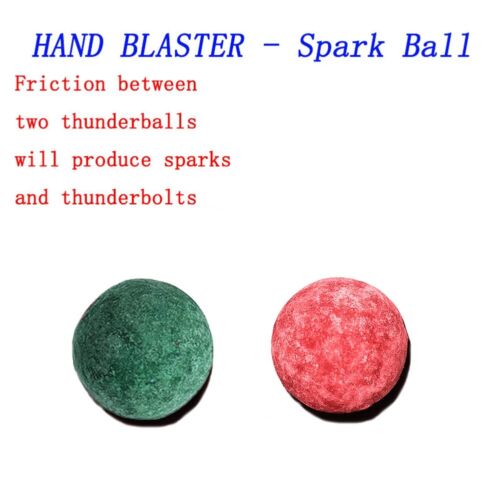 Board Games: 4 packs of HAND BLASTER-Spark Ball Popping Blaster Ball Board Cannon Pop-on-Bump.