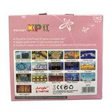 Pocket XP 2 Handheld Game Console – Built-in Classic Games, Game Boy Style, Portable Retro Gaming - Pink
