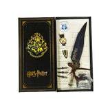 Pens & Pencils: Harry Potter Vintage Feather Dip Pen Writing Set with ink Calligraphy Quill Pen Gifts - DARK GREEN