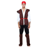Men's Casual Shoes: Caribbean Pirate man Costume