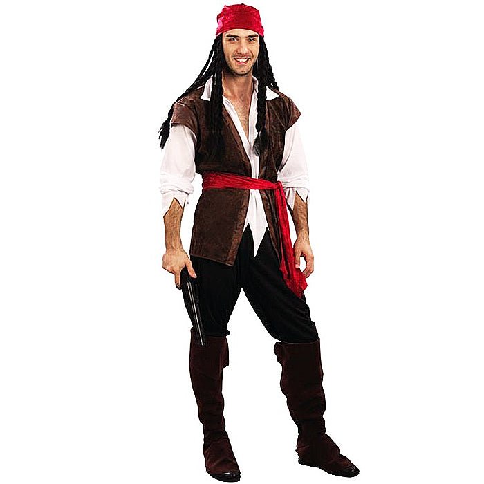 Men's Casual Shoes: Caribbean Pirate man Costume