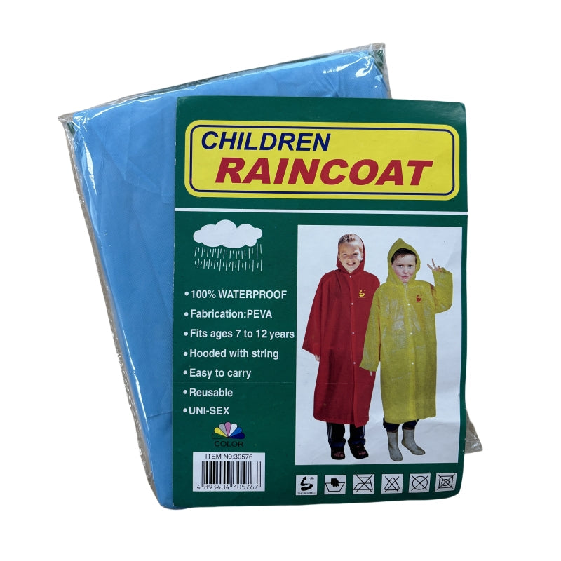 Girl's Shirts & T-shirts: 2 PCs of PEVA CHILDS' RAINCOATs fits 7~12years - Yellow