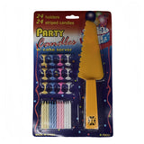 Candles & Diffusers: 4 Sets of Party candles with Cake server sets