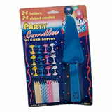 Candles & Diffusers: 4 Sets of Party candles with Cake server sets
