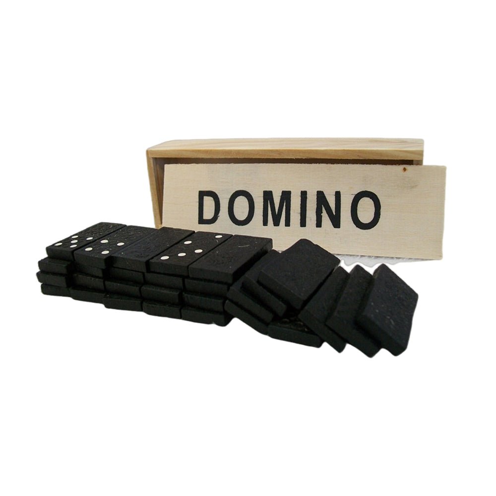 Coasters: 3 sets of wooden dominos