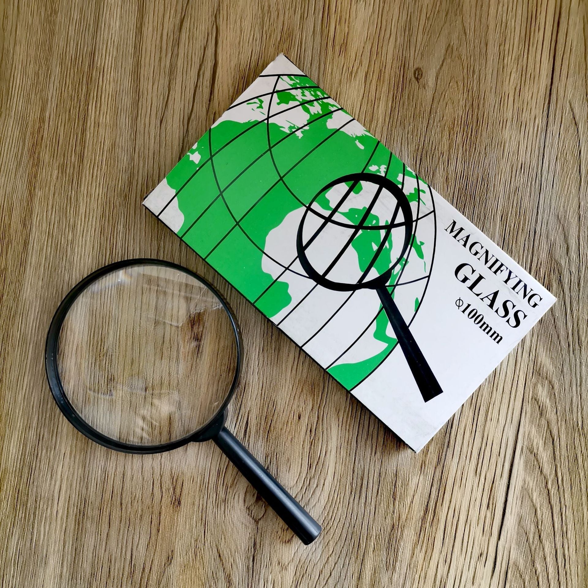 Protective Equipment: 100mm Magnifying Glasses with Handle