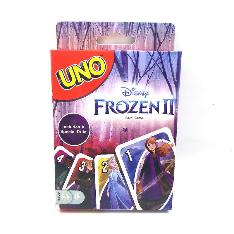 Classic UNO Playing Cards – Assorted – Family Fun for All Ages! - FROZEN