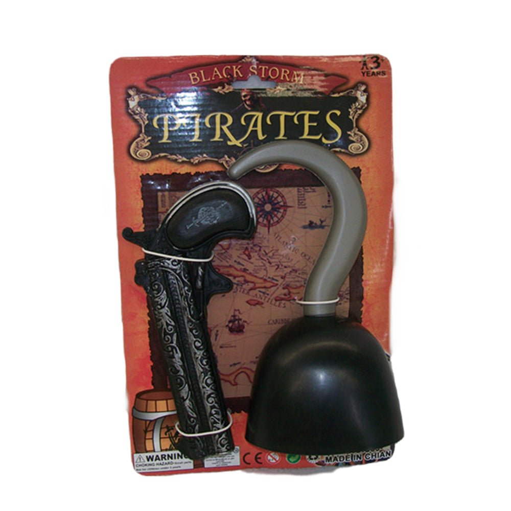 Hand Tools: 3X Pirate gun & hook set