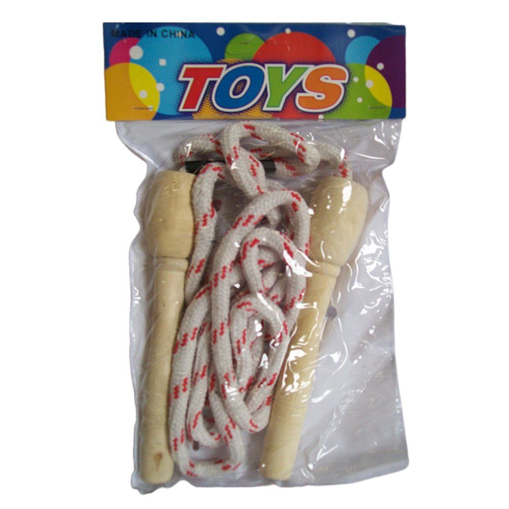 Gym Equipment & Accessories: 3x Skipping rope with wooden handles