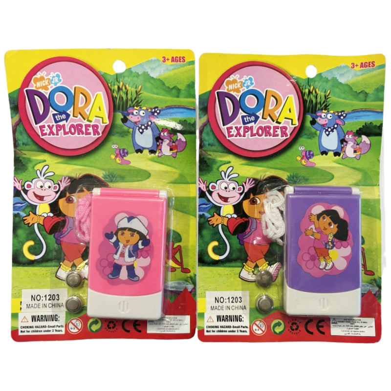 Pretend Play: Toy mobile phone -Dora - Purple