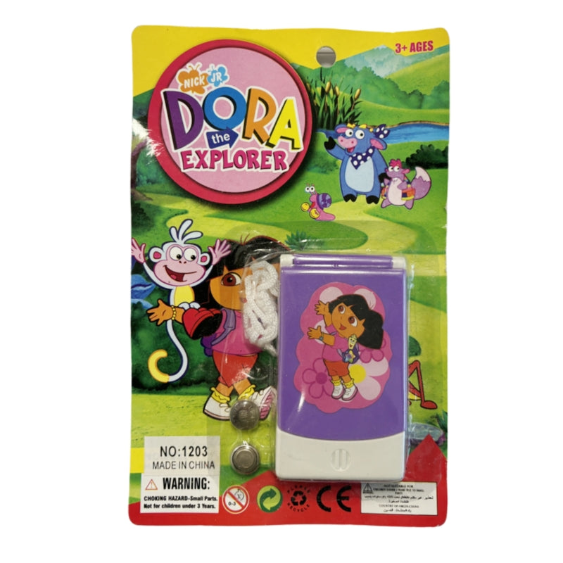 Pretend Play: Toy mobile phone -Dora - Pink