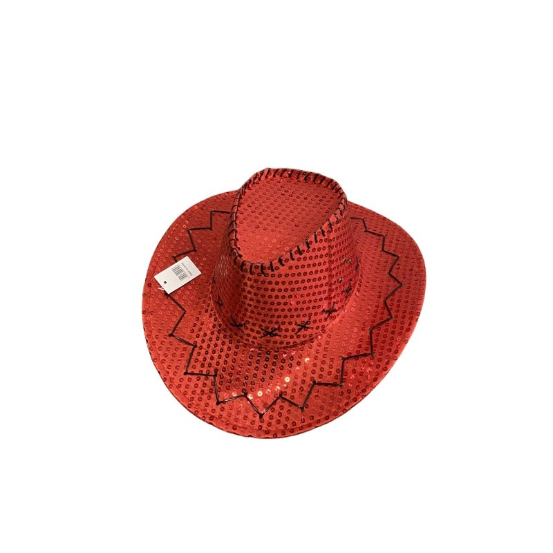 Mannequins: Sequin Cowboy Hat party hat - Pink