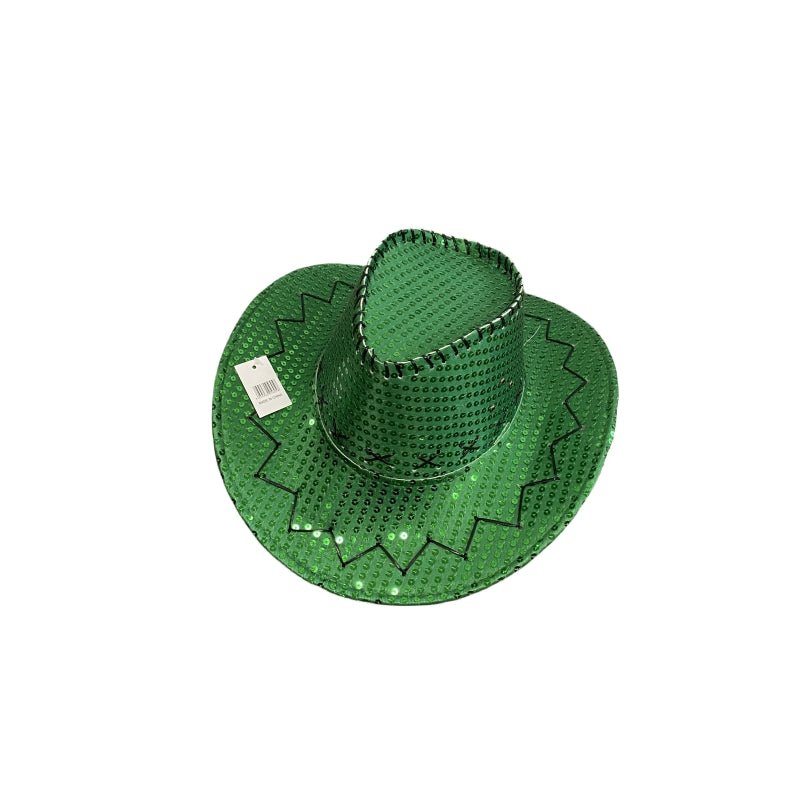 Mannequins: Sequin Cowboy Hat party hat - Pink