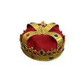 Bicycle Helmets: Deluxe Kings or Queens Crown Hat with Gems