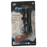 Basketball & Basketball Accessories: 8 shots toy cap gun with 144 free caps - Black