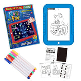 Art & Drawing Toys: Magic Drawing Pad Electronics LED Writing Board Creative Art For Children