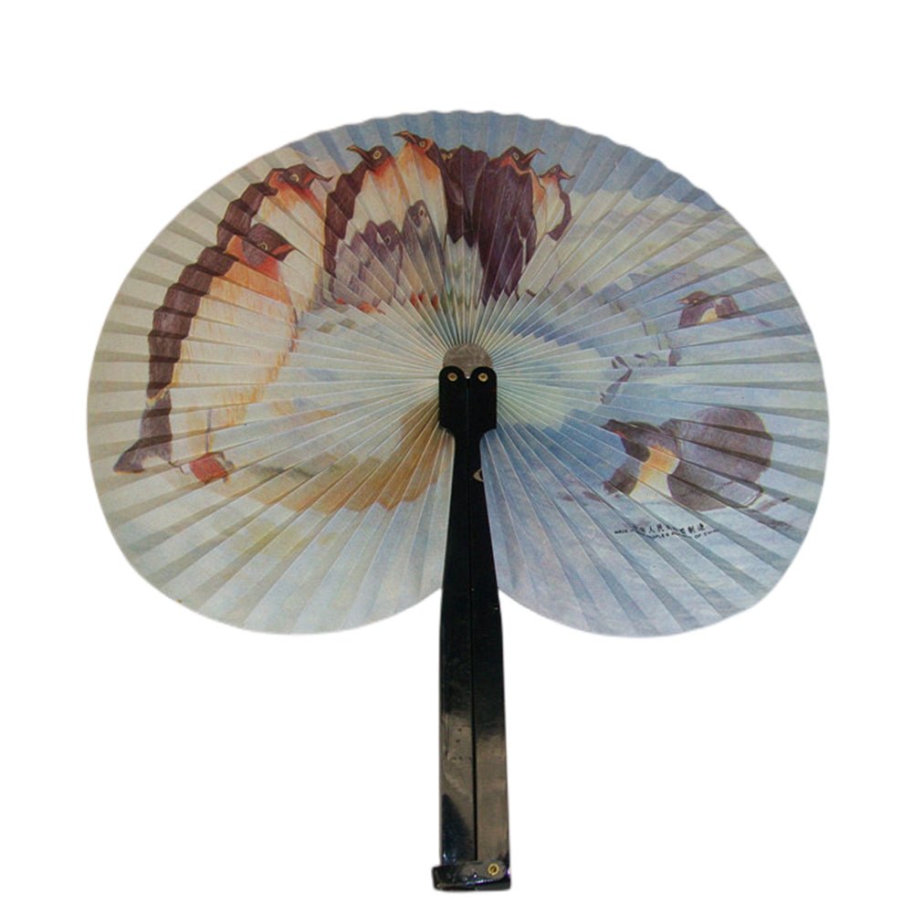 Building Toys: 2 PCs of Assorted Folding Paper fans penguin and koloa