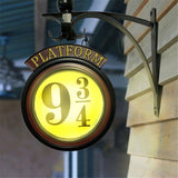 Night Lights & Ambient Lighting: Vintage Wall Hanging Night Light Platform 9 ¾ Led Lamp