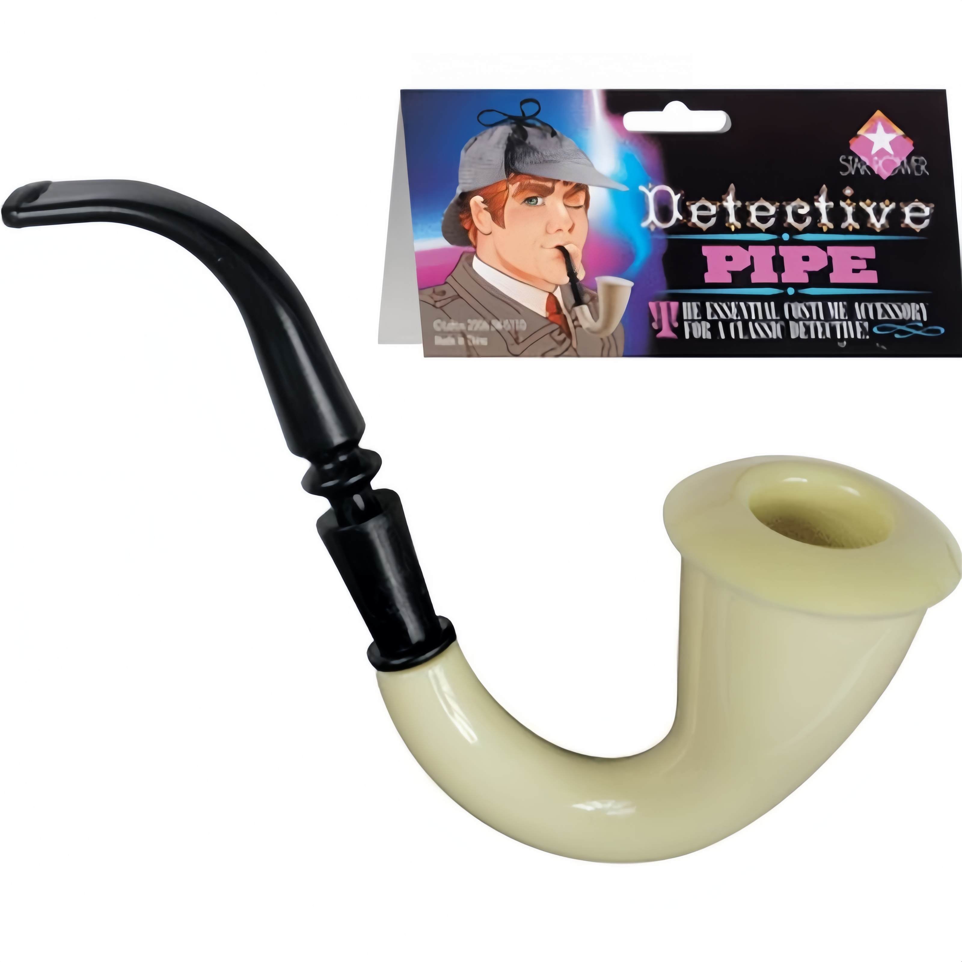 Costumes & Accessories: 2x DETECTIVE PIPES Sailor Captain Fancy Dress Costume Fancy Dress Sherlock Holmes