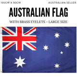 Boy's Shirts & T-shirts: Extra Large AUSTRALIA FLAG Aussie Australian Day Souvenir National 90cm x 180cm