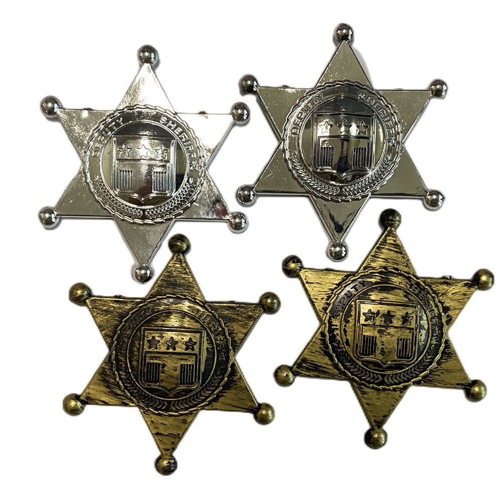 Baby Health & Grooming Kits: PLASTIC SHERIFF BADGE