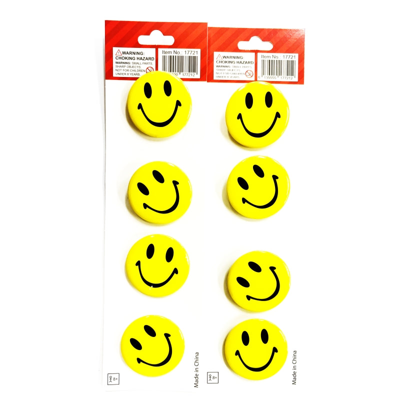 Dolls, Playsets & Toy Figures: Smiley face badges - Large 5.5cm