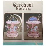 Board Games: Pink Music Box Musical Carousel Horse LED Carousel Toy Child Birthday Xmas Gift