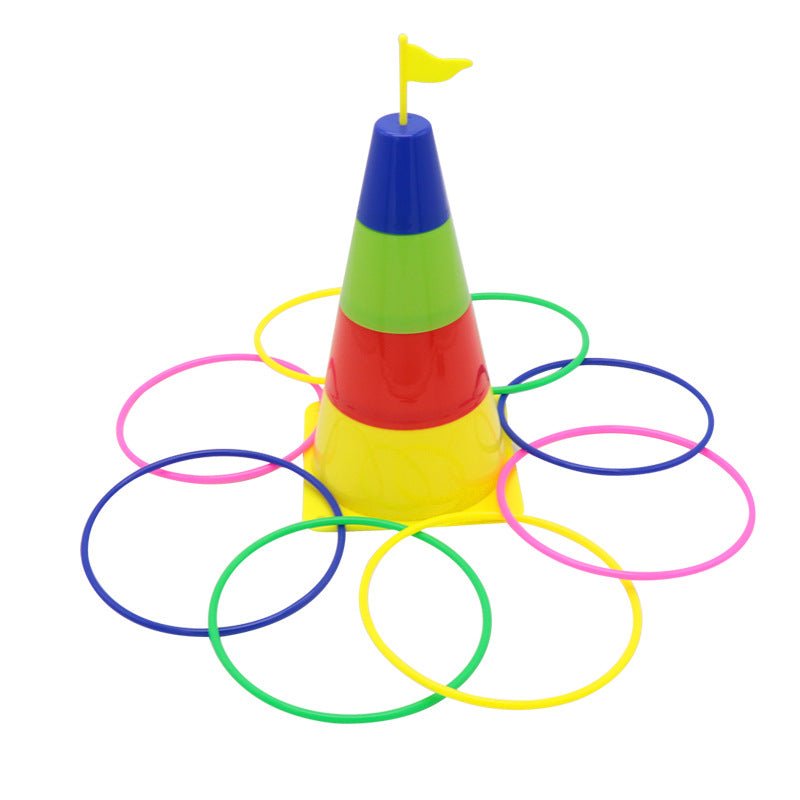 Outdoor Play Equipment: Kids Outdoor Sport Toys Funny Ring Toss Game Home Educational Toys