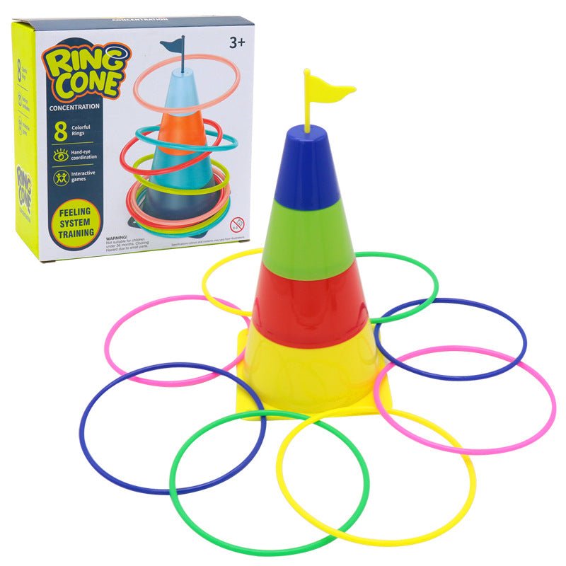 Outdoor Play Equipment: Kids Outdoor Sport Toys Funny Ring Toss Game Home Educational Toys