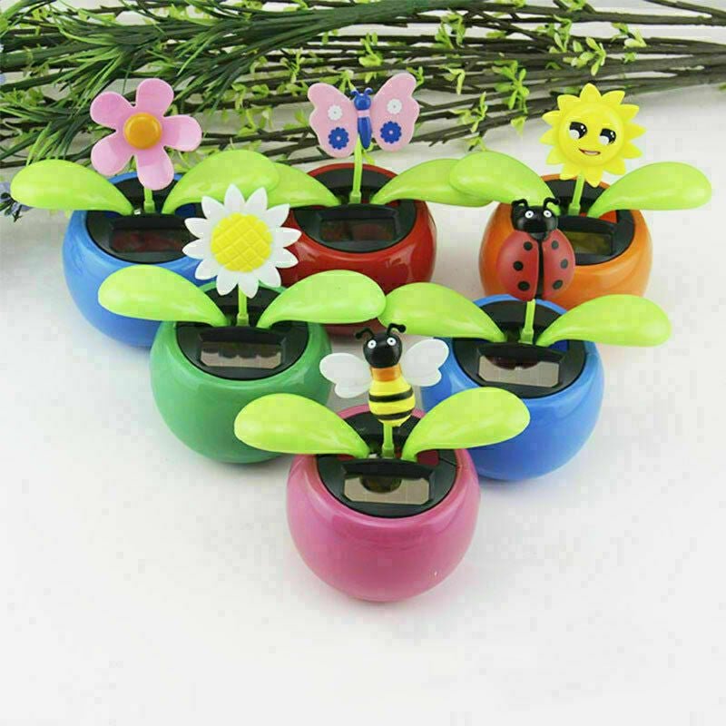 Outdoor Decorations & Lights: 4 x flip flap solar toys