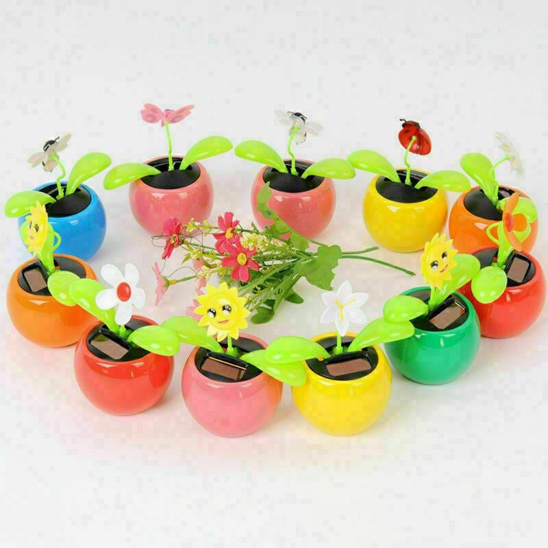 Outdoor Decorations & Lights: 4 x flip flap solar toys