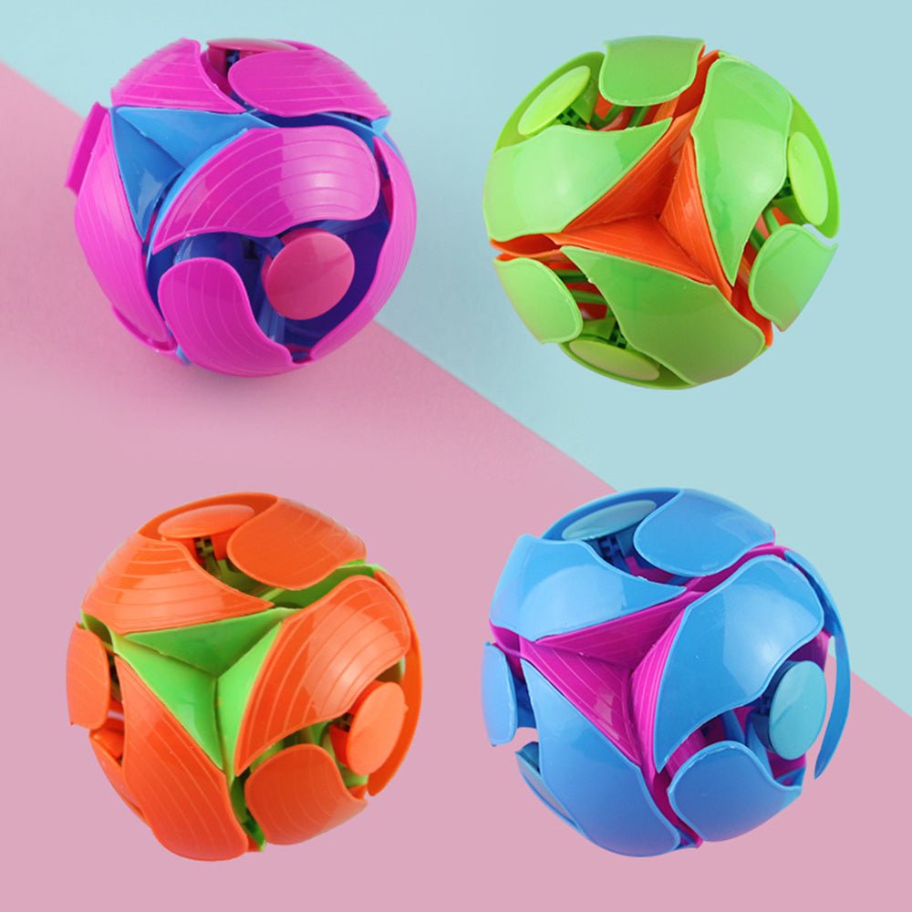 Activity Games: 4x Colourful Switch Pitch Balls