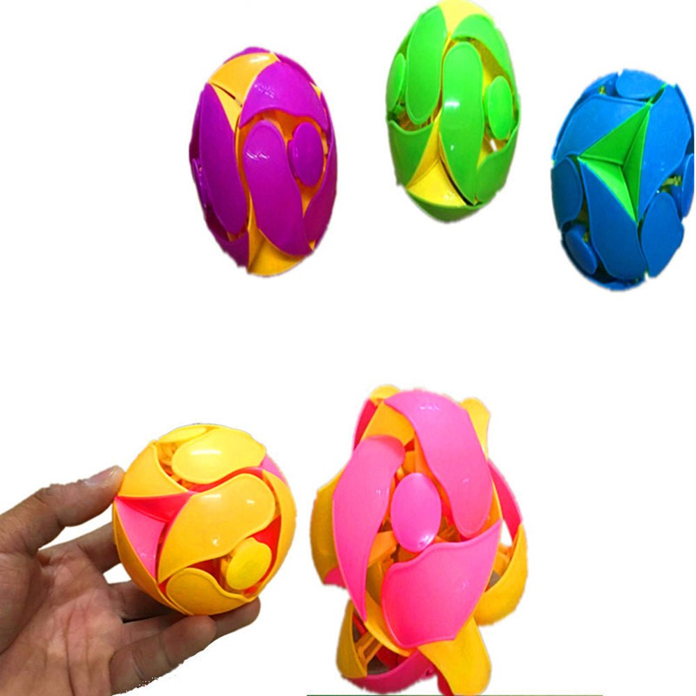 Activity Games: 4x Colourful Switch Pitch Balls