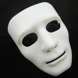 2x Robot Plain Mask Purge Style Halloween Scary Ghost Blank Mask Unisex - 2x Blue