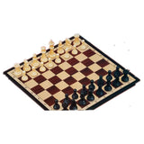 Board Games: Chess game set with magnet box - Black and white